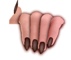 Creepy hand