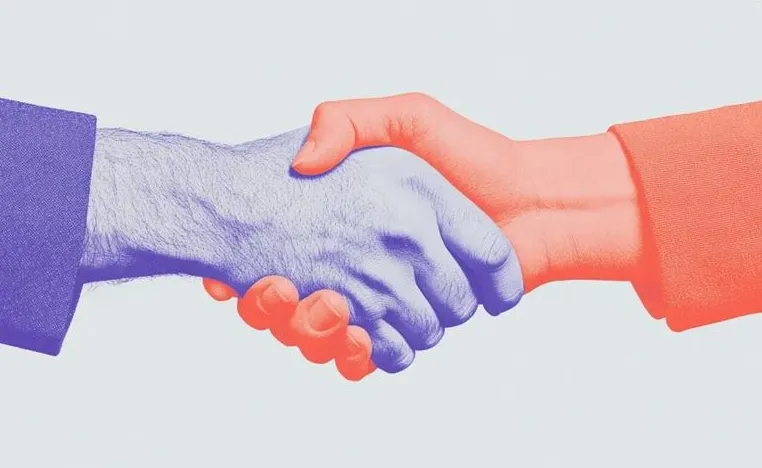 Join Our Journey Handshake