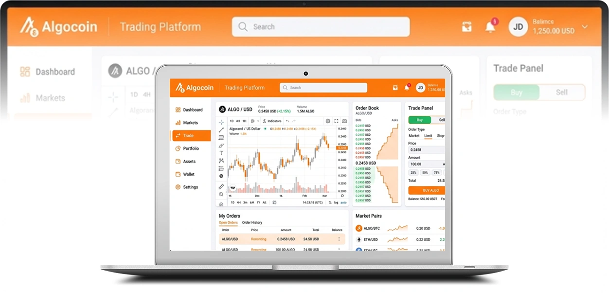 Algo trading platform
